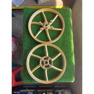 Clear RCB-SportRim SP522 811 633 399 (GOLD/BLACK) Dream/W100/W100R/W110/SY EBONUS/LC135/RS150/LC5s C