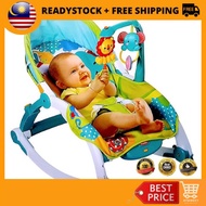 Karakids Vibrating Fisher Deluxe Pacific Chair Rocker Steel Newborn to Toddler Baby Rocker Bouncer S