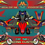 Crf 150l decal Sticker crf 150l Motorcycle Sticker honda crf 150l