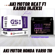 Aki Motor Honda Beat Karbu Injeksi   GTZ5S GSL  ACCU kering MFHonda Beat Karbu Injeksi