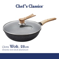 Chef's Classics Clove Non-Stick Wok, 28cm