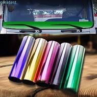 GREATMY Chameleon Windshield Film, Color Shift Iridescent Car Sun Visor Strip, Professional Heat Ins