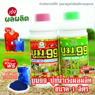 ส่งฟรีทุกชุด‼️ ปุ๋ยระเบิดรวงข้าว บูม99🔥มีส่วนลด แถมเสื้อ+จับใบ🔥 ช่วยเพิ่มผลผลิตข้าว