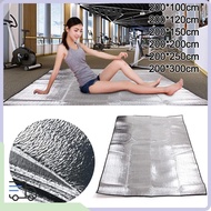 KRNY0MY Camping Mat, Tent Footprint Reflecting Heat Ultralight Insulation Foam Foil Mat, Foldable Wa