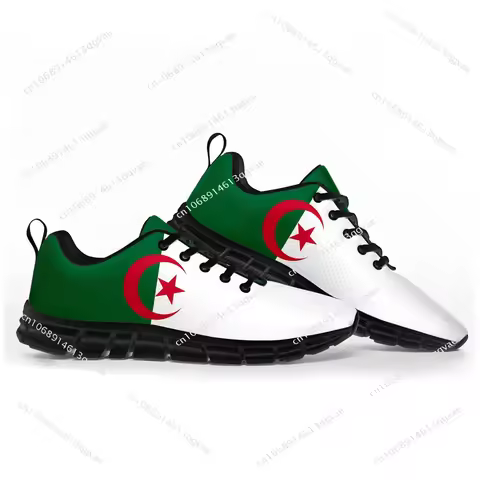 Algerian Flag Sports Shoes Mens Womens Sneakers Algeria Casual Custom High Quality Couple Shoes Blac