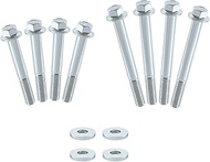 (12 PCS) Engine Stand Bolt Kit and M10-1.5 Engine Stand Bolt Flange Kit Compatible with LSX LS LS1 4