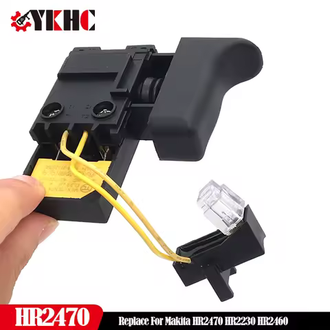 Switch With Diode Replace For Makita HR 2470 HR2470 HR2230 HR2460 HR 2230 2460 Rotary Hammer Accesso