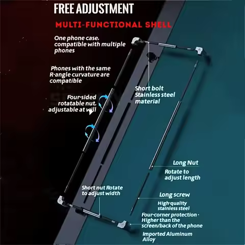 Metal Frame Case For Xiaomi POCO F7 Ultra 7 F6 F5 F4 X7 X6 X5 X4 Pro F4 X4 GT Case Cover Fundas Alum