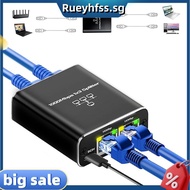 Gigabit Network Splitter LAN Extension Adapter High Speed 1 to 3, 1000Mbps LAN Splitter RJ45 Splitte