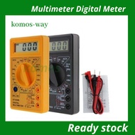 DT-830B Multimeter Digital LCD Auto Range Practical Ohmmeter Volt Tester Plastic!!!!!