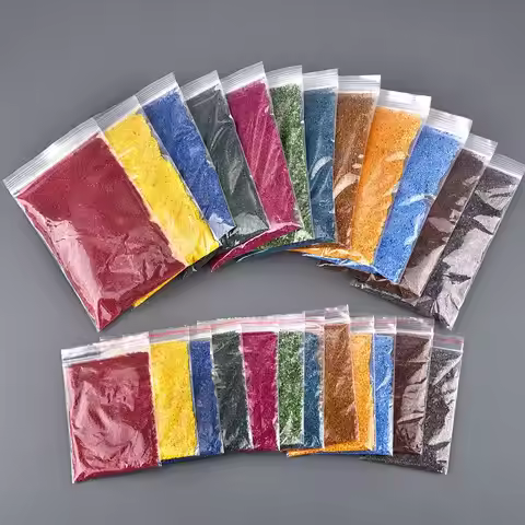 10/50g Sand Painting Wax Colorful Granular Pearl Wax DIY Candle Making Materials For Candle Handmade