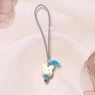 [Whiteline] Flying Carrot keychain (blue)