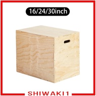 [Shiwaki1] Wood Plyo Box Multifunctional Plyometric Box for Lunges Conditioning Fitness