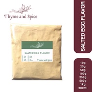 [POUCH] Salted Egg Powder 25 50 100G (Fries/Wings Flavoring Powder) Seasoning