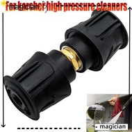 MAG High pressure quick connector, Black Water Pipe Extension Accessories High pressure hose adapter, Quick Connection Universal Plastic Pressure washer quick adapter for Karcher