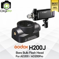 Godox Head H200J Bare Bulb Flash Head หัวใส่หลอดแฟลช For AD200 / AD200Pro - Digilfe Thailand