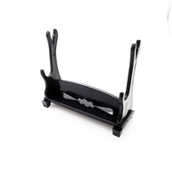 [Size: 7cm X2.5cm X 6cm]2-Tier Plastic Mini Sword Stand for Model Swords(Sword Not Included)