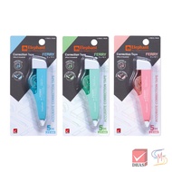 Elephant Brand Correction Tape 5mm Ferry Model x 5 M. Mixed Colors (1 Piece)