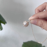 JYNJU [ARIERRA] Saltwater Akoya Pearl Pendant Necklace (Round 8.8mm)