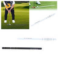 Dynwave Putter Straight Ruler Golf Alignment Posture Ruler Training Tool Guide Portable