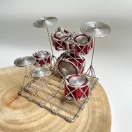 臺灣手作鋁線職人 Drum kit 鋁線樂器 爵士鼓 架子鼓