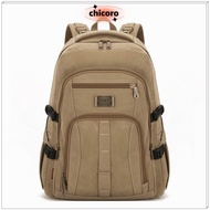 CHICORO Men Shoulders Bag, 50L Wear-Resistant Travel Backpack,  Large Capacity Thickened Heavy Duty 