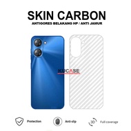 Meizu Mblu 21 Garskin Anti-Scratch Back Skin Carbon Transparent Meizu Mblu 21