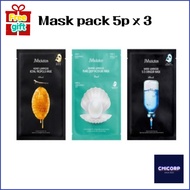 JM Solution Mask Pack Honey Light 5p + Ringer Water Light 5p + Blue Light 5p (no box)