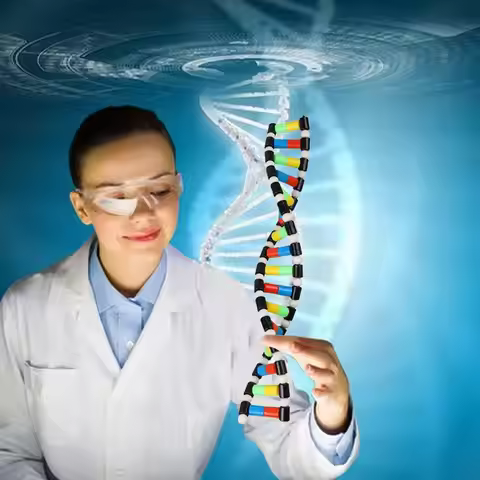 DNA Model Kids DNA Model Assembly Toys Preschool Science Toys Teaching Aids Learning And Educational
