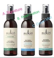 *澳洲🇦🇺 Sukin 天然止汗噴霧 125ml*