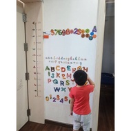 White magnetic board without lines in roll form, free Japanese pen, whiteboard wipe