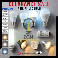 Philips E27 GU10 3.5W 4W 5W 7W 10W 18W Energy Saving Essential MYCARE LED Bulb MASTER DIMMABLE