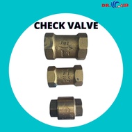 CHECK VALVE (1") (3/4") (1/2")