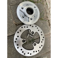 Rear Disc Adpator Satria FU 3 Hole Small Drum PNP Supra Grand Fiz Vega Karisma