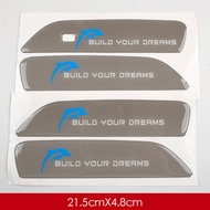 ฟิล์มใสกันรอยติดเบ้ามือจับประตูรถสำหรับ BYD Dolphin [บีวายดี ดอลฟิน] รุ่นปี 2023 - ปัจจุบัน