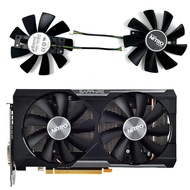 4PIN  GAA8B2U/GAA8S2U DC 12V 0.45A GPU Graphics Card Fan For Sapphire R9 380 380X 2G/4G D5 Graphics 
