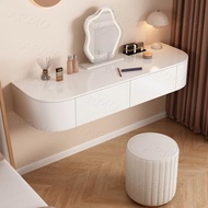 ✨✨Makeup Table Dressing Table Meja Solek Wall-Mounted Dresser Storage Cabinet Hanging Makeup Table C