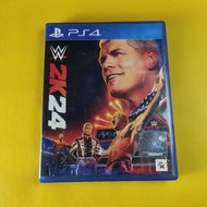 PS4 WWE 2K24 BD Cassette Game PS 4 PlayStation WWE 24 2024