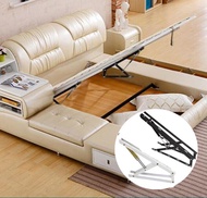 【Pneumatic Storage Bed Lift 】1 Pair 20KG Storage Bed Lift Mechanism Heavy Duty Gas Spring Bed Storag