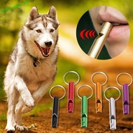 FUZOU Dog Whistle Lightweight Aluminium Alloy for Outdoor,Sport,Pet Bright Color Dog Obedience Multi-use Pet Training Accessories