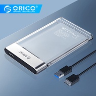 ORICO HDD Case New 2.5 inch Transparent Add Metal SATA to USB 3.0 Hard Disk Case Tool Free 6Gbps Sup