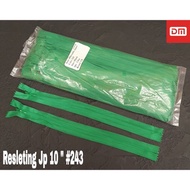HIJAU [TKDAMAI] GREEN INVISIBLE ZIPPER