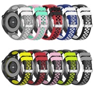 20mm/22mm band For Samsung Galaxy watch 3 45mm/46mm/42mm/Active 2/Gear S3 frontier/S2 silicone bracelet Huawei GT-2-2e-pro strap