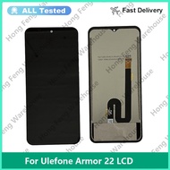 6.58 \" หน้าจอ LCD 22นิ้วสำหรับ ULEFONE Armor พร้อมอะไหล่หน้าจอ LCD สัมผัสผ่านการทดสอบอย่างดีสำหรับเ