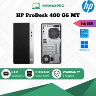 PC i5 HP ProDesk 400 G6 MT Intel Core i5 (8th Gen) / 16GB RAM / 512GB NVME / Win 11 Home (Refurbishe