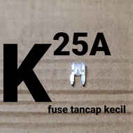 Fuse fuse plug flat blade 25a 25 amperea 12v 24v