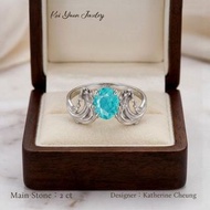 Kai yuan jewelry 獨家訂造設計款
🌊海之系列-乘風破浪🌊
18k白金*乘風破浪*帕拉依巴鑽石戒指
𝐷𝑒𝑠𝑖𝑔𝑛𝑒𝑟 : 𝐾𝑎𝑡ℎ𝑒𝑟𝑖𝑛𝑒 𝐶ℎ𝑒𝑢𝑛𝑔
基本材質：18k白金 天然鑽石