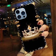 Casing Xiaomi Redmi A3 13C 12C 10C 9C 12 9A Redmi Note 13 12 Note11/11S Note10/10s Fashion Golden Cr