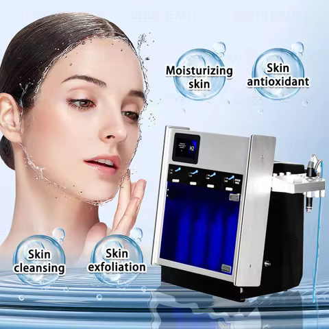 AquaSure Hydrofacial H2O2 Facial Beauty Equipment Skin Moisturizing Water Peeling Hydradermabrasion 
