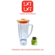 BLENDER JUG 2014 2L PENSONIC 2LITER 6Blades PB-3205DJ PB-3203L PB-3206 PB-3205 PB-3203 PB-3103 PB-33